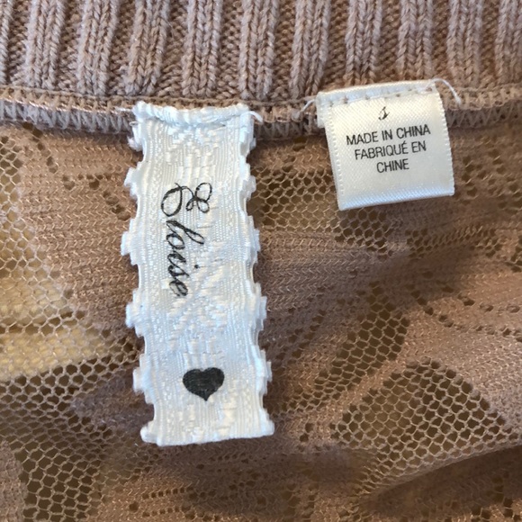 Blushing Roses Sweater - Picture 5 of 5